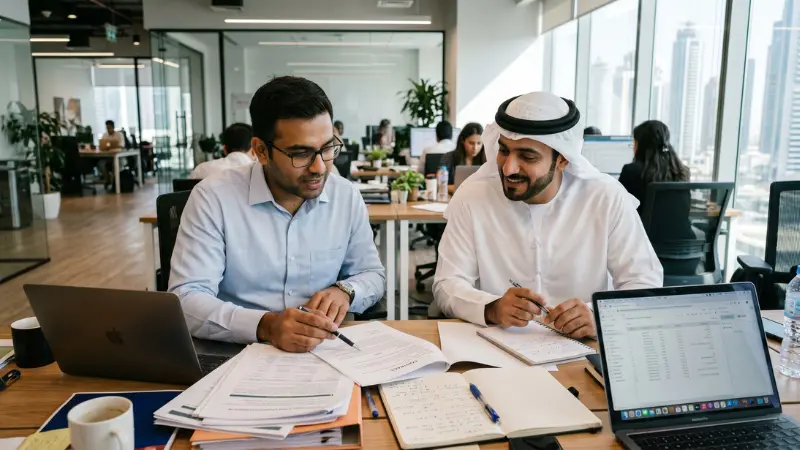 Initial approval from ADDED for company registration