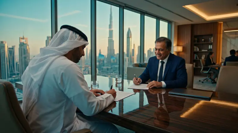 Registered office space for a new business